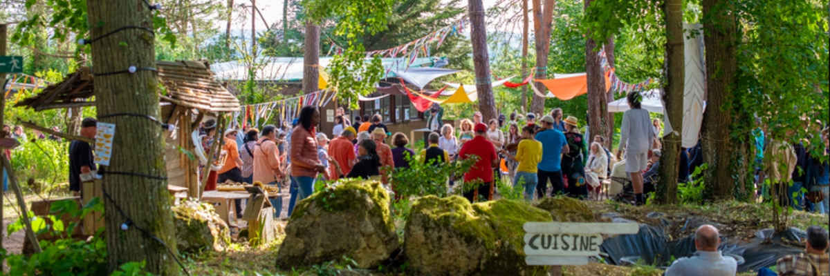 Building a scene and organising an ecological festival (Frankreich)